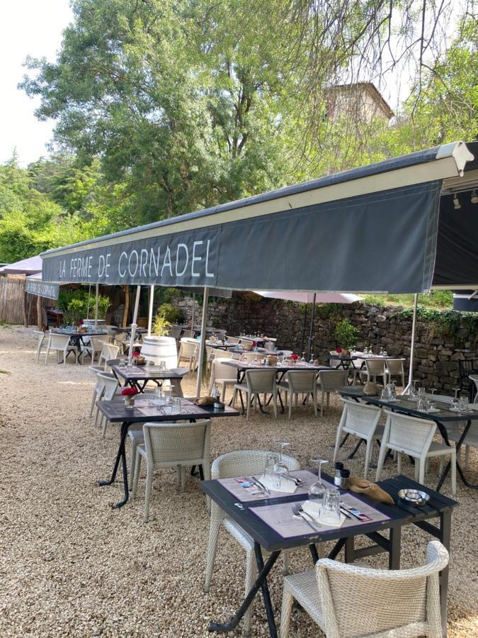 Restaurant Et Chambres D'Hotes La Ferme De Cornadel 昂迪兹 外观 照片